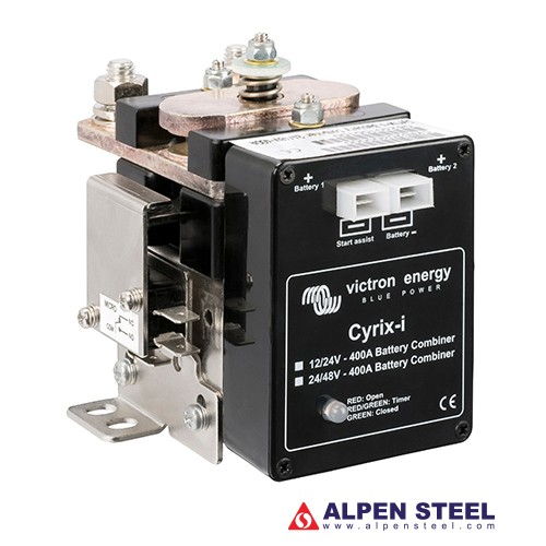 Cyrix-i 12/24V-400A intelligent battery combiner